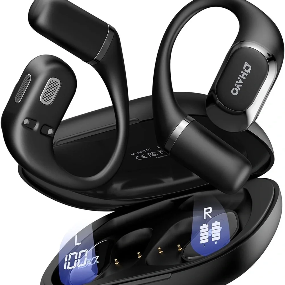 Black Wireless Earbuds